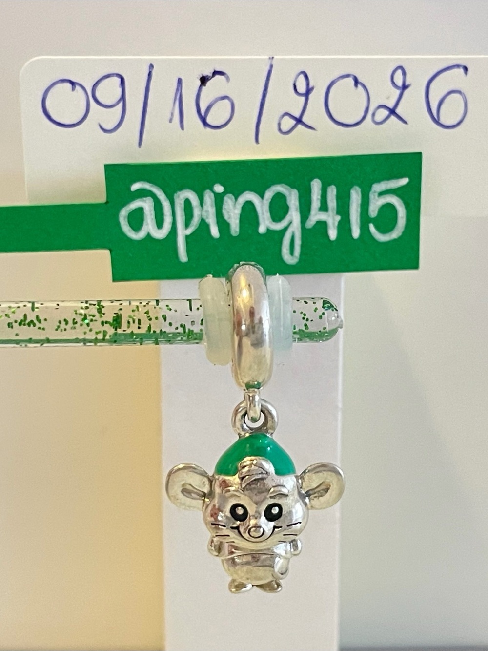 Pandora Disney Cinderella Gusgus Dangle